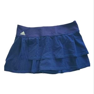 Adidas blue tennis skort